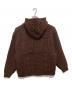 WIND AND SEA (ウィンダンシー) ニットプルオーバーパーカー WDS-O-CLCT-25-Q3-KN-02 ブラウン サイズ:M：11000円