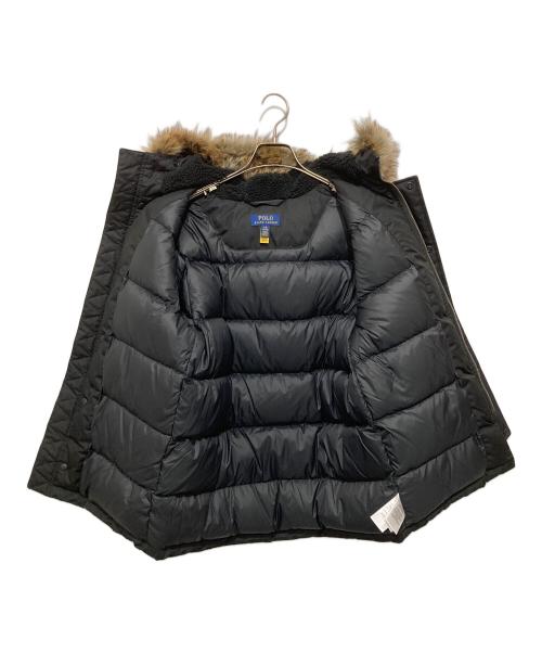 POLO RALPH LAUREN（ポロ・ラルフローレン）POLO RALPH LAUREN (ポロ・ラルフローレン) ダウンジャケット ブラック サイズ:Ｌ/Ｇ14-16の古着・服飾アイテム