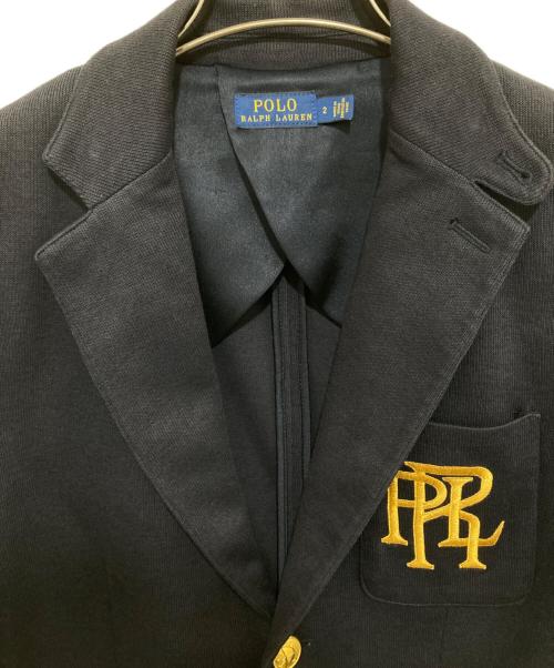 POLO RALPH LAUREN（ポロ・ラルフローレン）POLO RALPH LAUREN (ポロ・ラルフローレン) PRL刺繍 金ボタンブレザー ネイビー サイズ:2の古着・服飾アイテム