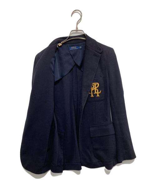 POLO RALPH LAUREN（ポロ・ラルフローレン）POLO RALPH LAUREN (ポロ・ラルフローレン) PRL刺繍 金ボタンブレザー ネイビー サイズ:2の古着・服飾アイテム