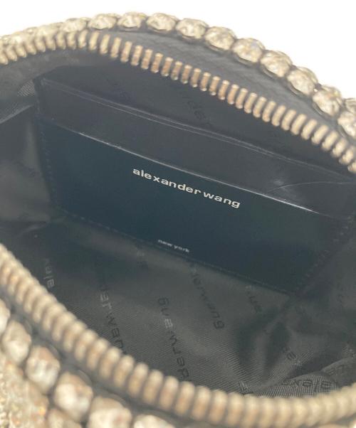ALEXANDER WANG（アレキサンダー・ワン）ALEXANDER WANG (アレキサンダー・ワン) ライトストーンハンドバッグ ブラックの古着・服飾アイテム