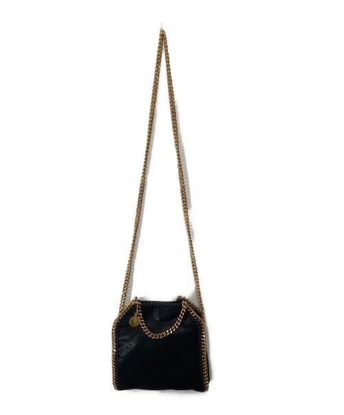 STELLA McCARTNEY（ステラマッカートニー）STELLA McCARTNEY (ステラマッカートニー) ファラベラ タイニー トートバッグ（Falabella Tiny Tote）391698 ブラックの古着・服飾アイテム