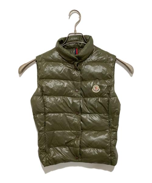 MONCLER（モンクレール）MONCLER (モンクレール) GHANAダウンベスト 48342/50/68950 カーキの古着・服飾アイテム