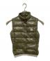MONCLER（モンクレール）の古着「GHANAダウンベスト 48342/50/68950」｜カーキ