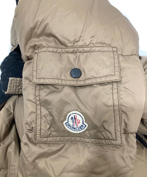 MONCLER（モンクレール）MONCLER (モンクレール) BAZILLE バジーレ ダウンジャケット　41311/50/68959 ブラウン サイズ:00の古着・服飾アイテム