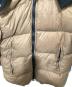 中古・古着 MONCLER (モンクレール) BAZILLE バジーレ ダウンジャケット　41311/50/68959 ブラウン サイズ:00：35000円