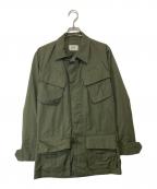 US ARMYユーエスアーミー）の古着「ジャングルファティーグジャケット JUNGLE FATIGUE 5th　100-70-C-0155」｜カーキ