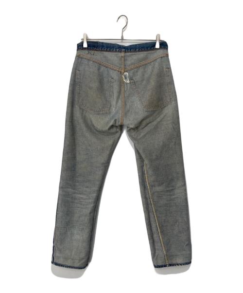 LEVI'S（リーバイス）LEVI'S (リーバイス) 501 ビッグE 前期 ボタン裏6 Vステッチ 足長R 紙パッチ フライボタン セルビッジ 不均等V 60~70年代頃 USA製 インディゴ サイズ:W32/L32の古着・服飾アイテム