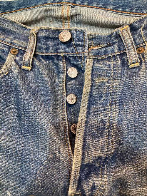 LEVI'S（リーバイス）LEVI'S (リーバイス) 501 ビッグE 前期 ボタン裏6 Vステッチ 足長R 紙パッチ フライボタン セルビッジ 不均等V 60~70年代頃 USA製 インディゴ サイズ:W32/L32の古着・服飾アイテム