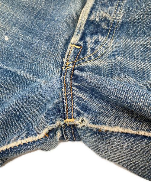 LEVI'S（リーバイス）LEVI'S (リーバイス) 501 ビッグE 前期 ボタン裏6 Vステッチ 足長R 紙パッチ フライボタン セルビッジ 不均等V 60~70年代頃 USA製 インディゴ サイズ:W32/L32の古着・服飾アイテム