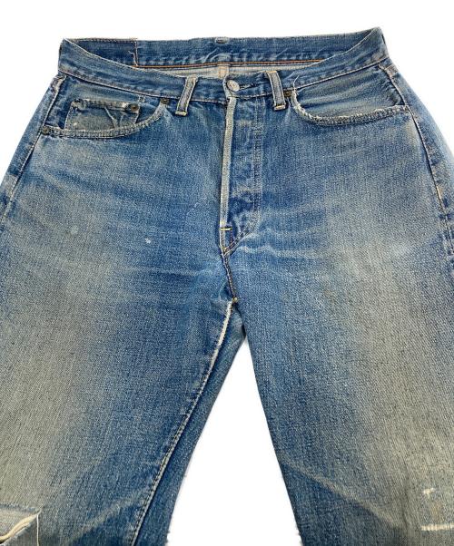 LEVI'S（リーバイス）LEVI'S (リーバイス) 501 ビッグE 前期 ボタン裏6 Vステッチ 足長R 紙パッチ フライボタン セルビッジ 不均等V 60~70年代頃 USA製 インディゴ サイズ:W32/L32の古着・服飾アイテム