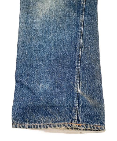 LEVI'S（リーバイス）LEVI'S (リーバイス) 501 ビッグE 前期 ボタン裏6 Vステッチ 足長R 紙パッチ フライボタン セルビッジ 不均等V 60~70年代頃 USA製 インディゴ サイズ:W32/L32の古着・服飾アイテム