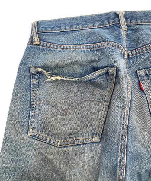 LEVI'S（リーバイス）LEVI'S (リーバイス) 501 ビッグE 前期 ボタン裏6 Vステッチ 足長R 紙パッチ フライボタン セルビッジ 不均等V 60~70年代頃 USA製 インディゴ サイズ:W32/L32の古着・服飾アイテム