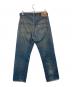 LEVI'S (リーバイス) 501 ビッグE 前期 ボタン裏6 Vステッチ 足長R 紙パッチ フライボタン セルビッジ 不均等V 60~70年代頃 USA製 インディゴ サイズ:W32/L32：100000円