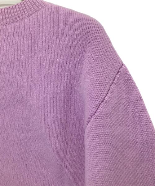 JIL SANDER（ジルサンダー）JIL SANDER (ジルサンダー) ウールカシミヤニットセーター　22AW ピンク サイズ:３６の古着・服飾アイテム