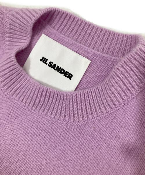 JIL SANDER（ジルサンダー）JIL SANDER (ジルサンダー) ウールカシミヤニットセーター　22AW ピンク サイズ:３６の古着・服飾アイテム