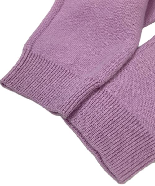 JIL SANDER（ジルサンダー）JIL SANDER (ジルサンダー) ウールカシミヤニットセーター　22AW ピンク サイズ:３６の古着・服飾アイテム