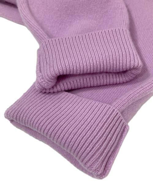 JIL SANDER（ジルサンダー）JIL SANDER (ジルサンダー) ウールカシミヤニットセーター　22AW ピンク サイズ:３６の古着・服飾アイテム