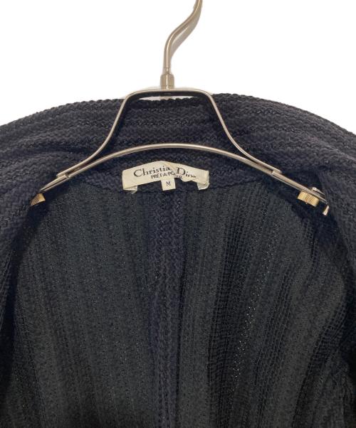 Christian Dior（クリスチャン ディオール）Christian Dior (クリスチャン ディオール) ニットジャケット ブラック サイズ:Mの古着・服飾アイテム