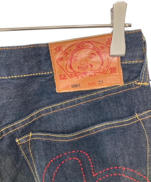 EVISU（エヴィス）EVISU (エヴィス) セルビッチデニムパンツ　lot0001 インディゴ サイズ:29の古着・服飾アイテム
