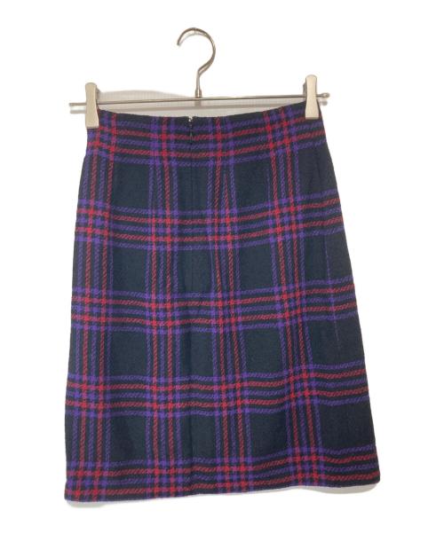 CELINE（セリーヌ）CELINE (セリーヌ) ツイードセットアップ ブラック×パープル サイズ:36の古着・服飾アイテム