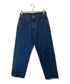 STEVEN ALANスティーブンアラン）の古着「13.5oz デニム 5ポケット バギー パンツ　8114-2-000000」｜インディゴ