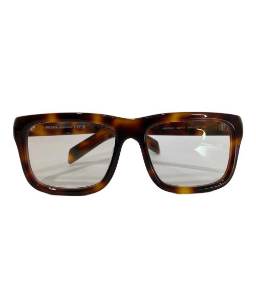 PRADA（プラダ）PRADA (プラダ) サングラス ブラウン サイズ:55□17 140の古着・服飾アイテム