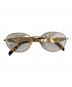 PRADA (プラダ) METAL OVAL OPTICA; GLASSES メタルオーバールオプティカグラス ベージュ サイズ:54□19 140：25000円