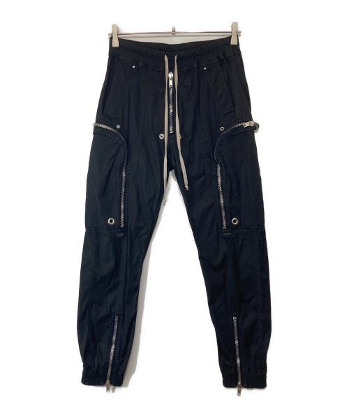 RICK OWENS（リックオウエンス）RICK OWENS (リックオウエンス) Bauhaus Cargo Pants　バウハウス カーゴパンツ ブラック サイズ:46の古着・服飾アイテム