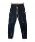 RICK OWENS（リックオウエンス）の古着「Bauhaus Cargo Pants　バウハウス カーゴパンツ」｜ブラック
