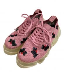 Mikio Sakabe×PINK HOUSE（ミキオサカベ×ピンクハウス）の古着「Ｎew "Jewelry" Shoes ニュージュエリーシューズ」｜ピンク