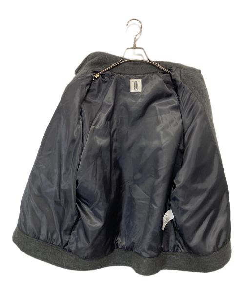 Ameri（アメリ）Ameri (アメリ) UND MOHAIR SHAGGY FLIGHT JACKET モヘヤシャギーフライトジャケット グレー サイズ:Mの古着・服飾アイテム