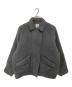 Ameri（アメリ）の古着「UND MOHAIR SHAGGY FLIGHT JACKET モヘヤシャギーフライトジャケット」｜グレー