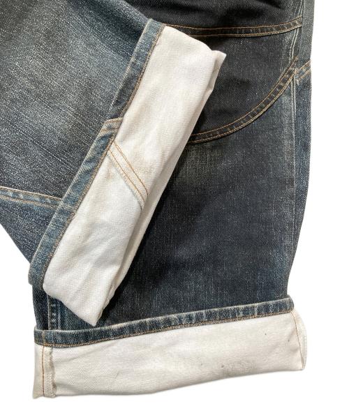 ANDERSSON BELL（アンダーソンベル）ANDERSSON BELL (アンダーソンベル) DENIM TROMPE-L'OEIL GRAPHIC BIKER JEAN　デニムトロンプルイユグラフィックバイカージーン インディゴ サイズ:30の古着・服飾アイテム