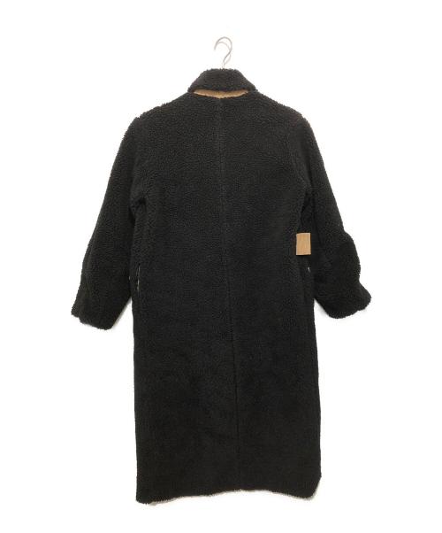 GANNI（ガニー）GANNI (ガニー) ボアダブルコート　6061 ブラック サイズ:34の古着・服飾アイテム