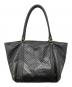 GUCCI (グッチ) マイクログッチシマ トートバッグ 449647 ブラック：45000円