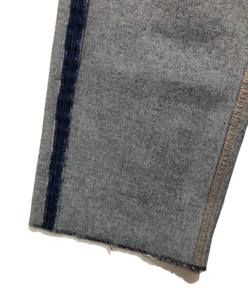 MM6 Maison Margiela（エムエムシックスメゾンマルジェラ）MM6 Maison Margiela (エムエムシックスメゾンマルジェラ) インサイドアウトデニムパンツ S52LA0185 インディゴ サイズ:26の古着・服飾アイテム