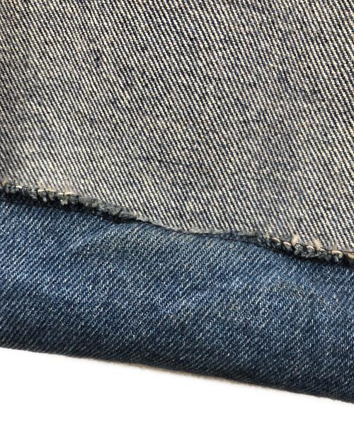 MM6 Maison Margiela（エムエムシックスメゾンマルジェラ）MM6 Maison Margiela (エムエムシックスメゾンマルジェラ) インサイドアウトデニムパンツ S52LA0185 インディゴ サイズ:26の古着・服飾アイテム