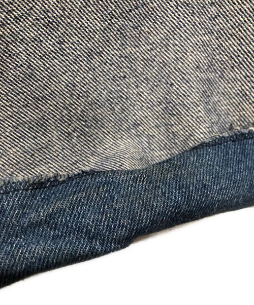 MM6 Maison Margiela（エムエムシックスメゾンマルジェラ）MM6 Maison Margiela (エムエムシックスメゾンマルジェラ) インサイドアウトデニムパンツ S52LA0185 インディゴ サイズ:26の古着・服飾アイテム