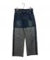 MM6 Maison Margiela（エムエムシックスメゾンマルジェラ）の古着「インサイドアウトデニムパンツ S52LA0185」｜インディゴ