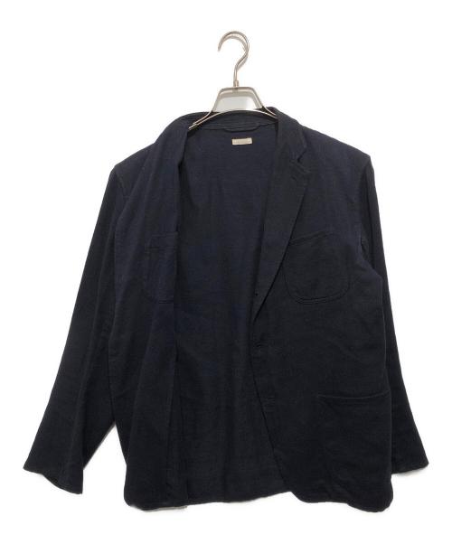 COMOLI（コモリ）COMOLI (コモリ) ウールリネンジャケット 14F-01001 ネイビー サイズ:2の古着・服飾アイテム