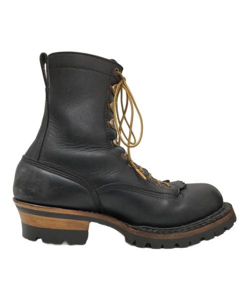 WHITE'S BOOTS（ホワイツブーツ）WHITE'S BOOTS (ホワイツブーツ) スモークジャンパー LTT 375LTT-V ブラック サイズ: 8 1/2Dの古着・服飾アイテム