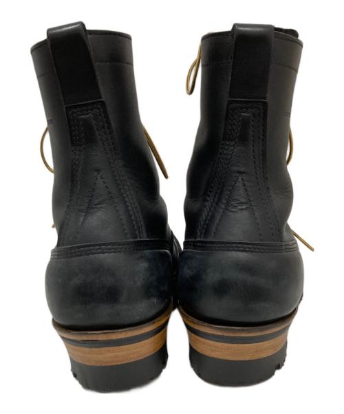 WHITE'S BOOTS（ホワイツブーツ）WHITE'S BOOTS (ホワイツブーツ) スモークジャンパー LTT 375LTT-V ブラック サイズ: 8 1/2Dの古着・服飾アイテム