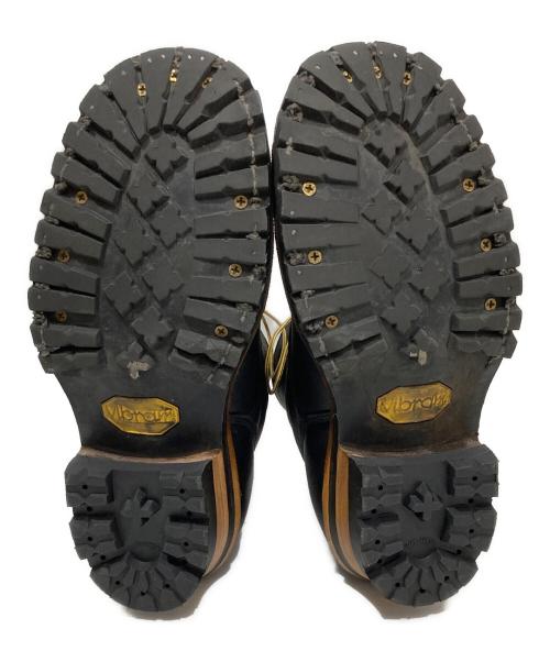 WHITE'S BOOTS（ホワイツブーツ）WHITE'S BOOTS (ホワイツブーツ) スモークジャンパー LTT 375LTT-V ブラック サイズ: 8 1/2Dの古着・服飾アイテム