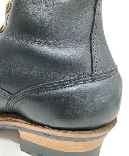 WHITE'S BOOTS（ホワイツブーツ）WHITE'S BOOTS (ホワイツブーツ) スモークジャンパー LTT 375LTT-V ブラック サイズ: 8 1/2Dの古着・服飾アイテム