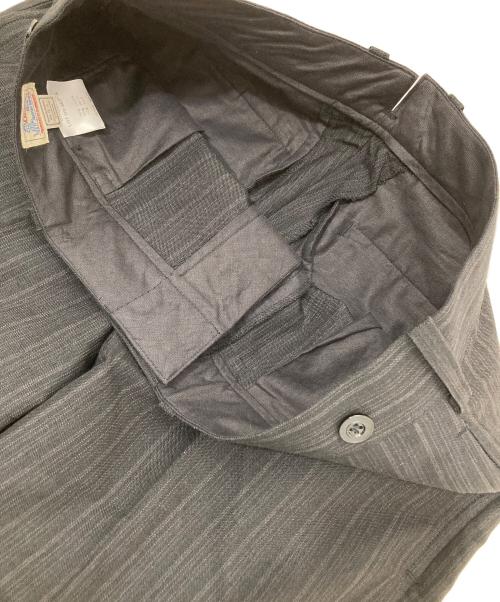 ORGUEIL（オルゲイユ）ORGUEIL (オルゲイユ) シルクブレンドセンタープレスパンツ OR-063P-A ブラック サイズ:３４の古着・服飾アイテム