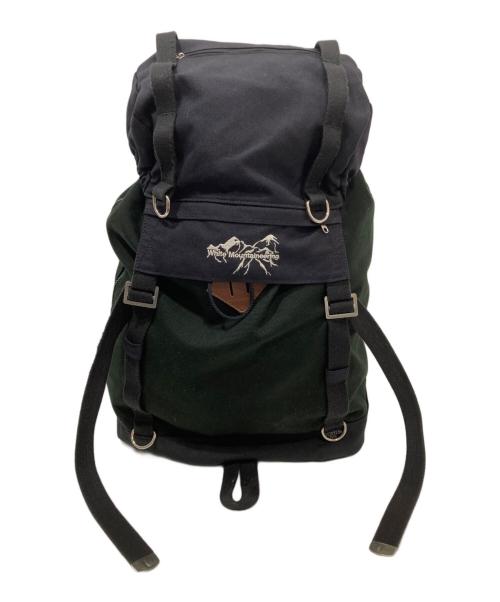 WHITE MOUNTAINEERING（ホワイトマウンテ二アニング）WHITE MOUNTAINEERING (ホワイトマウンテ二アニング) PORTER (ポーター) リュック ブラックの古着・服飾アイテム