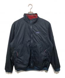 Patagonia（パタゴニア）の古着「リバーシブル・シェルド・マイクロディニ・ジャケット 26215」｜ネイビー