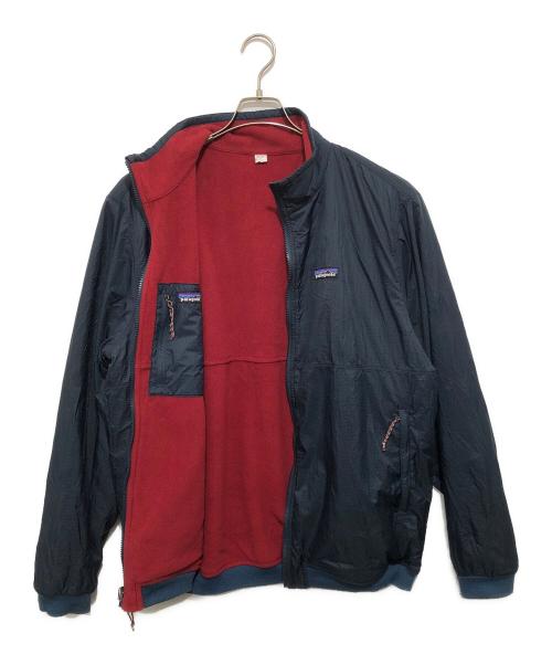 Patagonia（パタゴニア）Patagonia (パタゴニア) リバーシブル・シェルド・マイクロディニ・ジャケット 26215 ネイビー サイズ:Lの古着・服飾アイテム