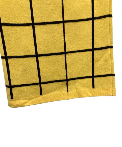 MARNI（マルニ）MARNI (マルニ) チェックヴィスコースニットフレアパンツ PUMG0035Q0 UFV111 イエロー サイズ:46の古着・服飾アイテム